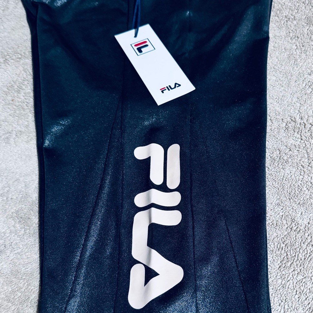 Fila Black Camari Bike Shorts